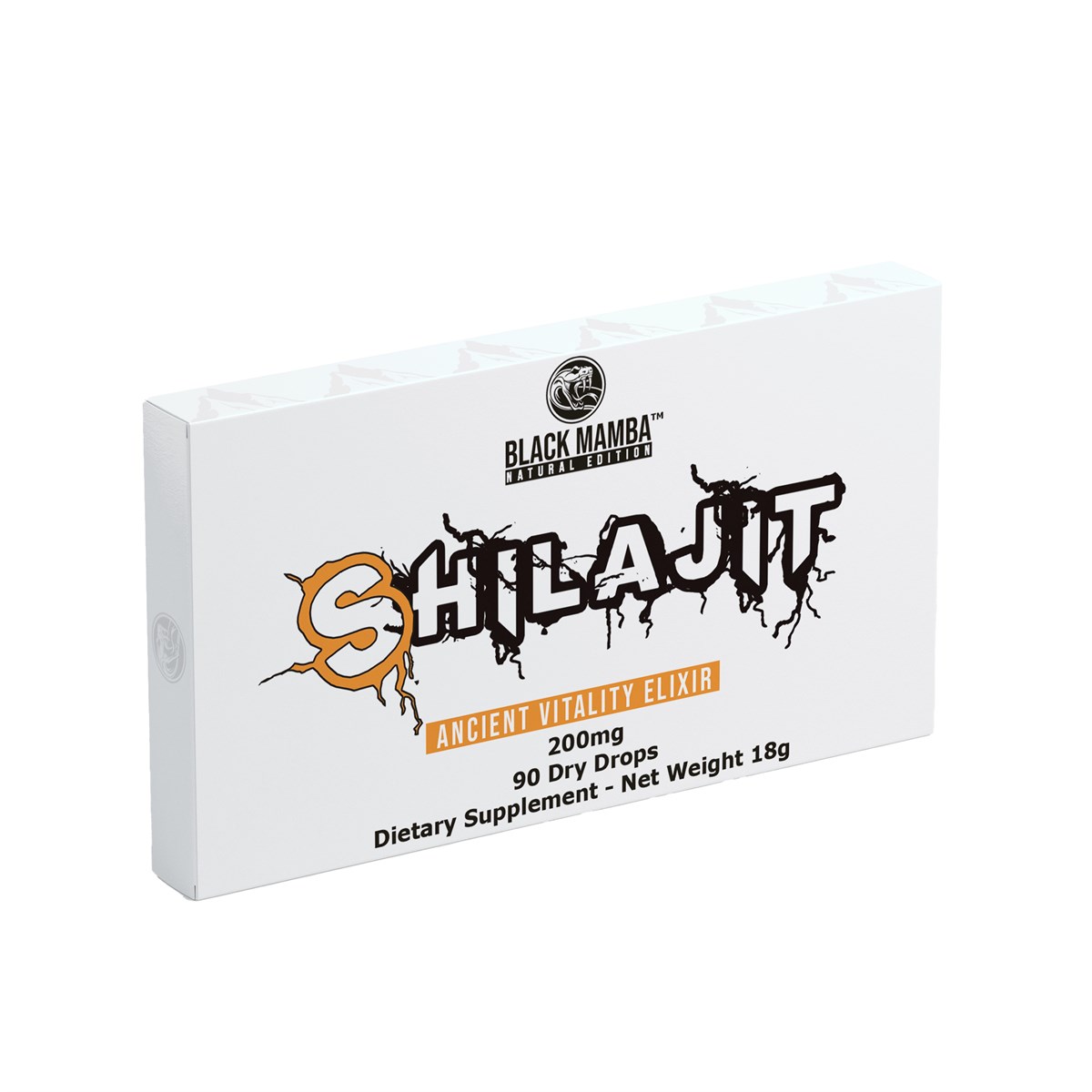 Black Mamba Shilajit Dry Drops 90 Tabs