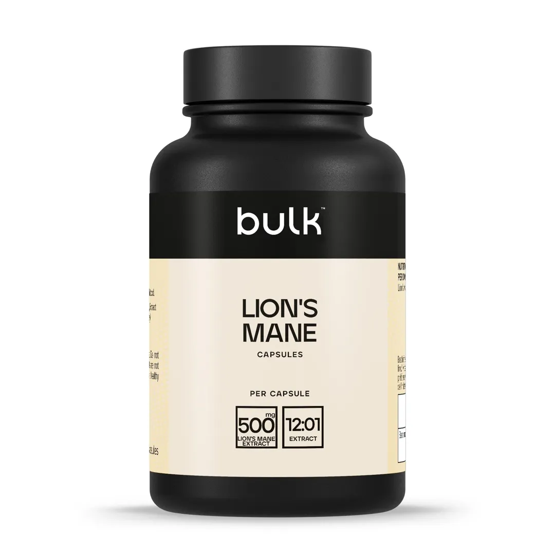 Bulk Lion's Mane 500mg 30 Caps