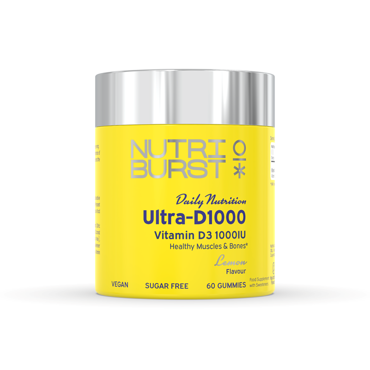 Nutriburst Ultra-D3 1000 IU 60 Gummies