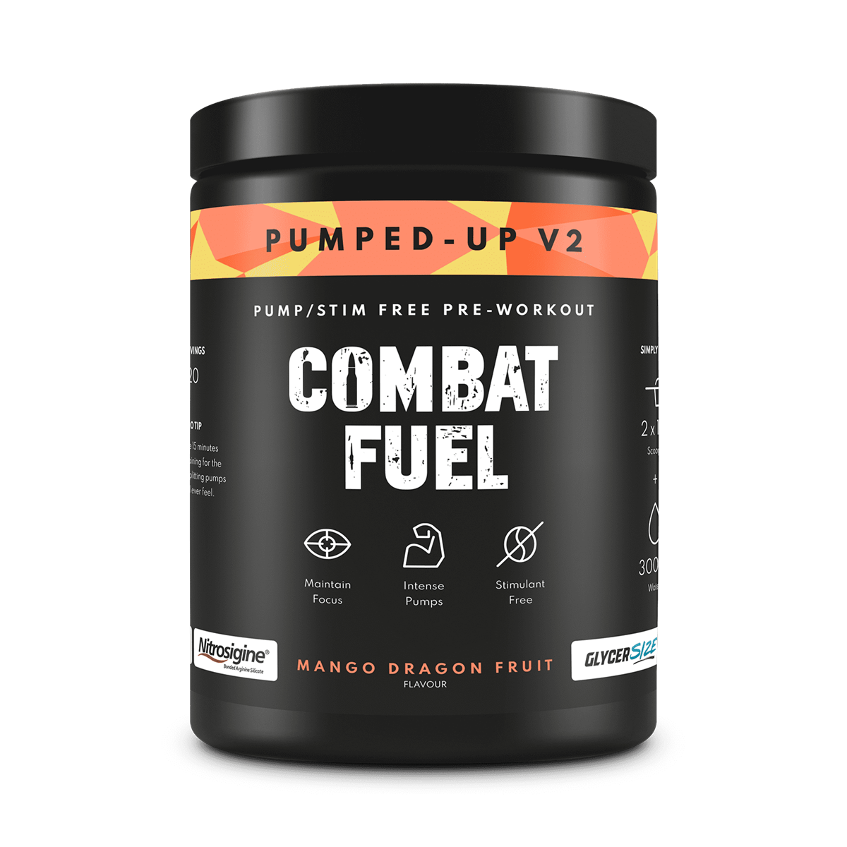 Combat Fuel Pumped-Up V2 500g