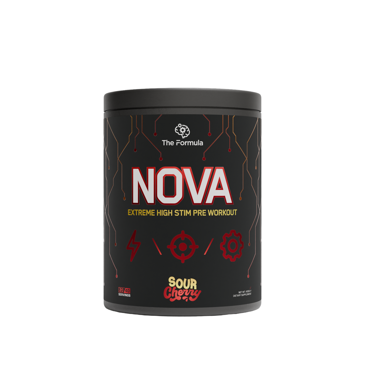 The Formula NOVA High-Stim Pre Workout 450g