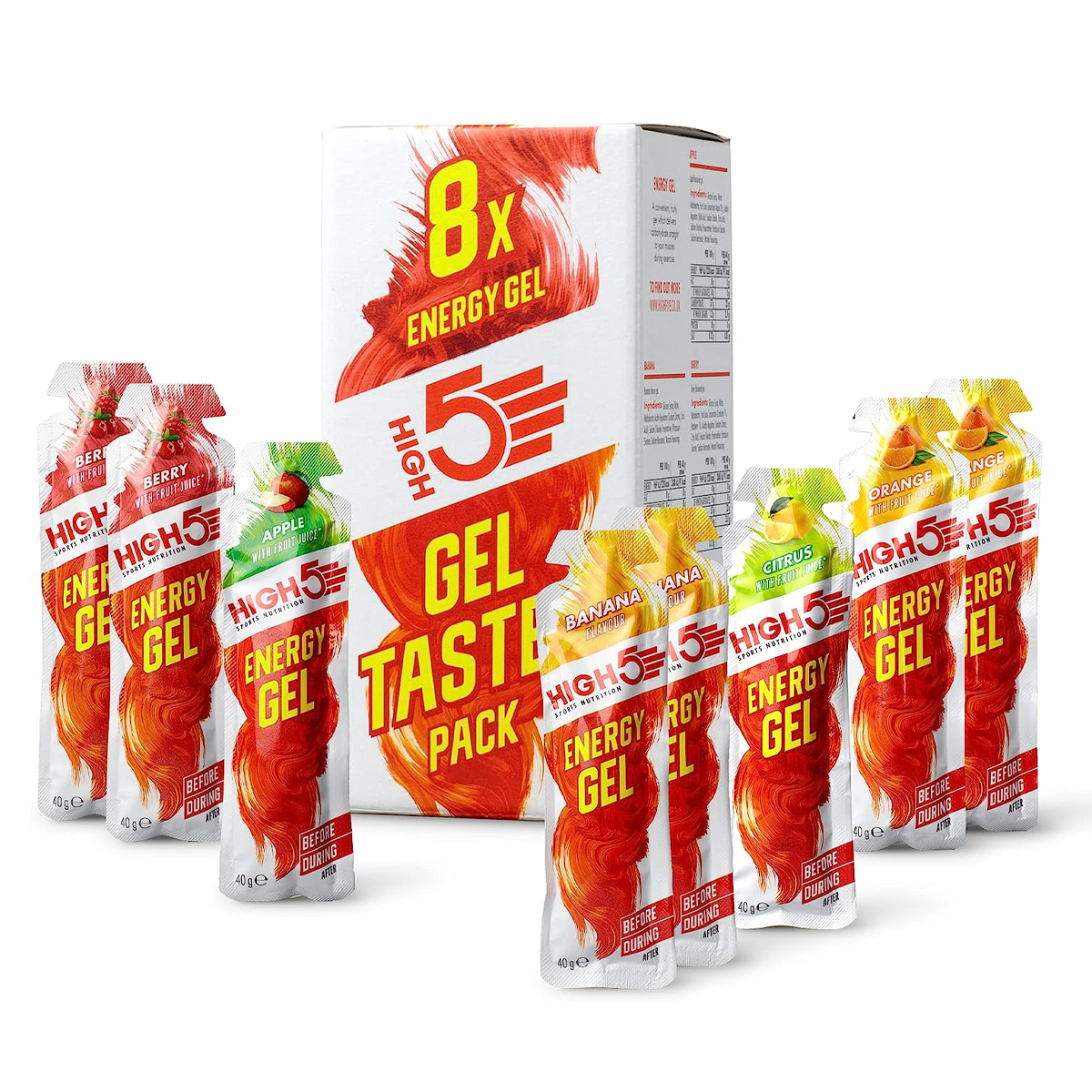 HIGH5 Gel Taster Pack 8x40g