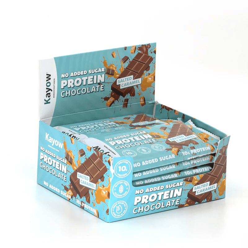 Kayow Nutrition No Added Sugar Protein Chocolate 12x40g