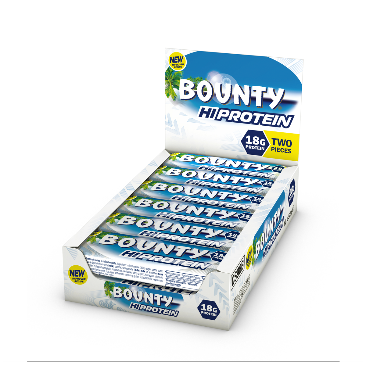 Bounty Protein Bar 12x52g
