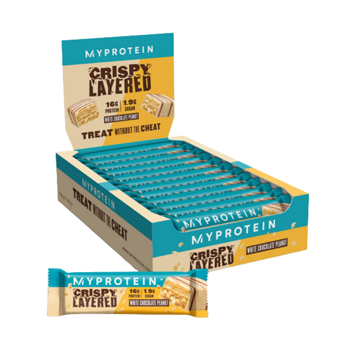 MyProtein Crispy Layered Protein Bar 12x58g