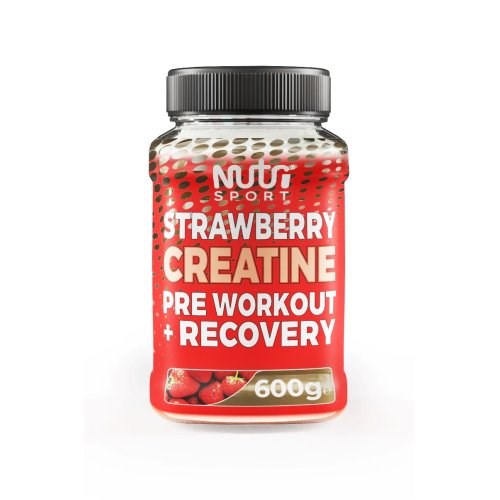 NutriSport Strawberry Creatine Powder Pre Workout + Recovery 600g