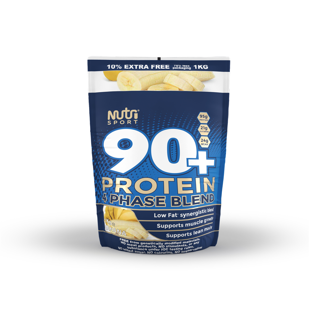 NutriSport 90+ Protein 4 Phase Blend 1Kg