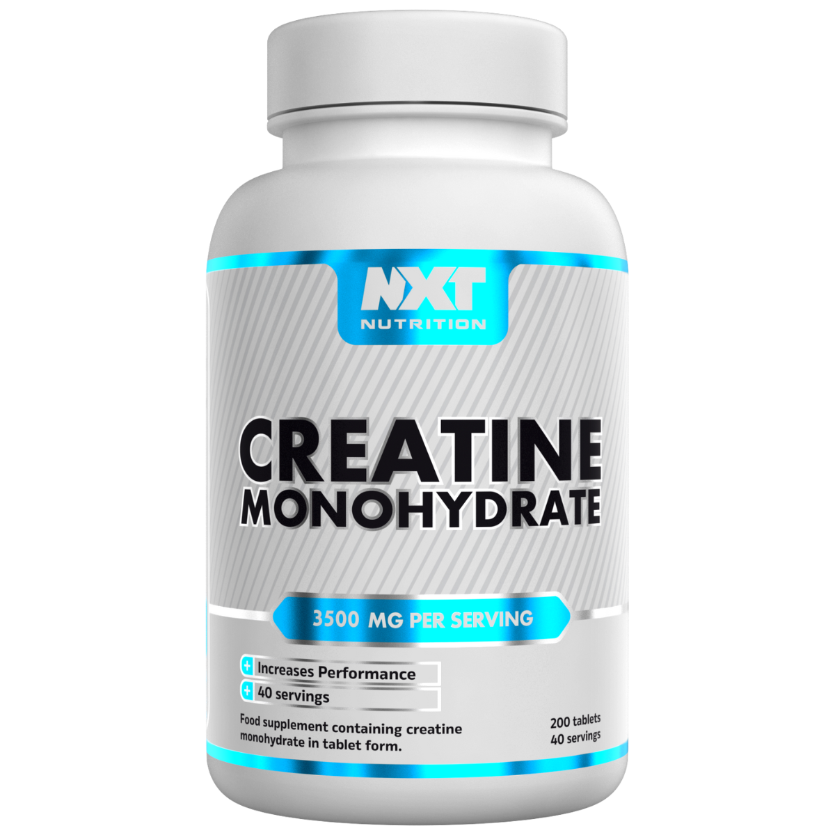 NXT Nutrition Creatine Monohydrate 200 Tabs