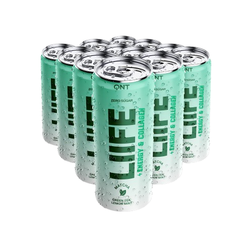 QNT Energy & Collagen Matcha 12x250ml