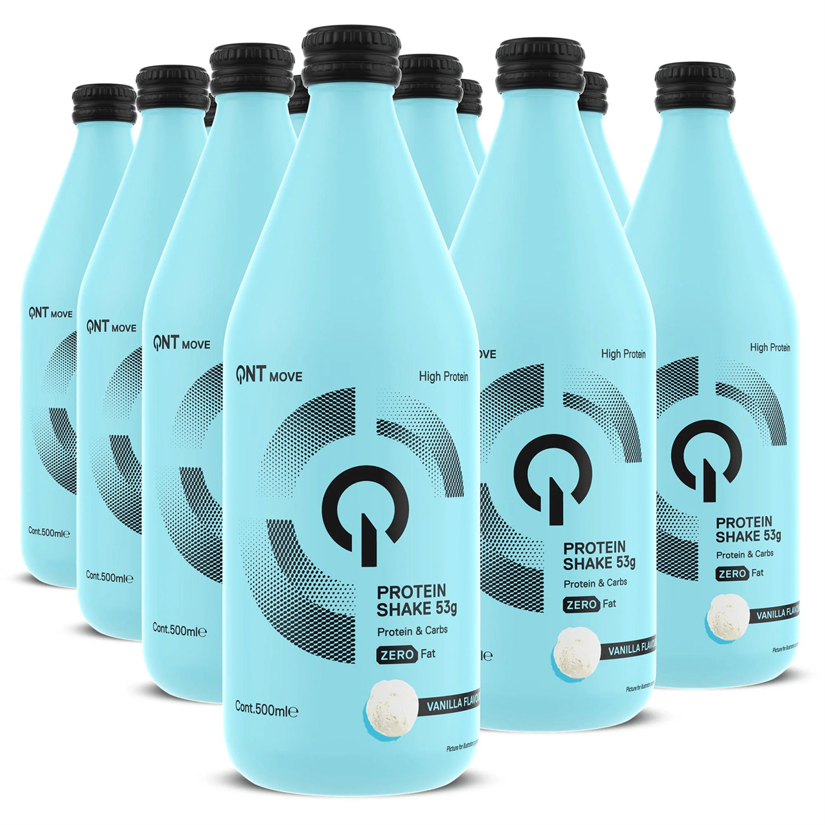 QNT 53g Protein Shake 12x500ml
