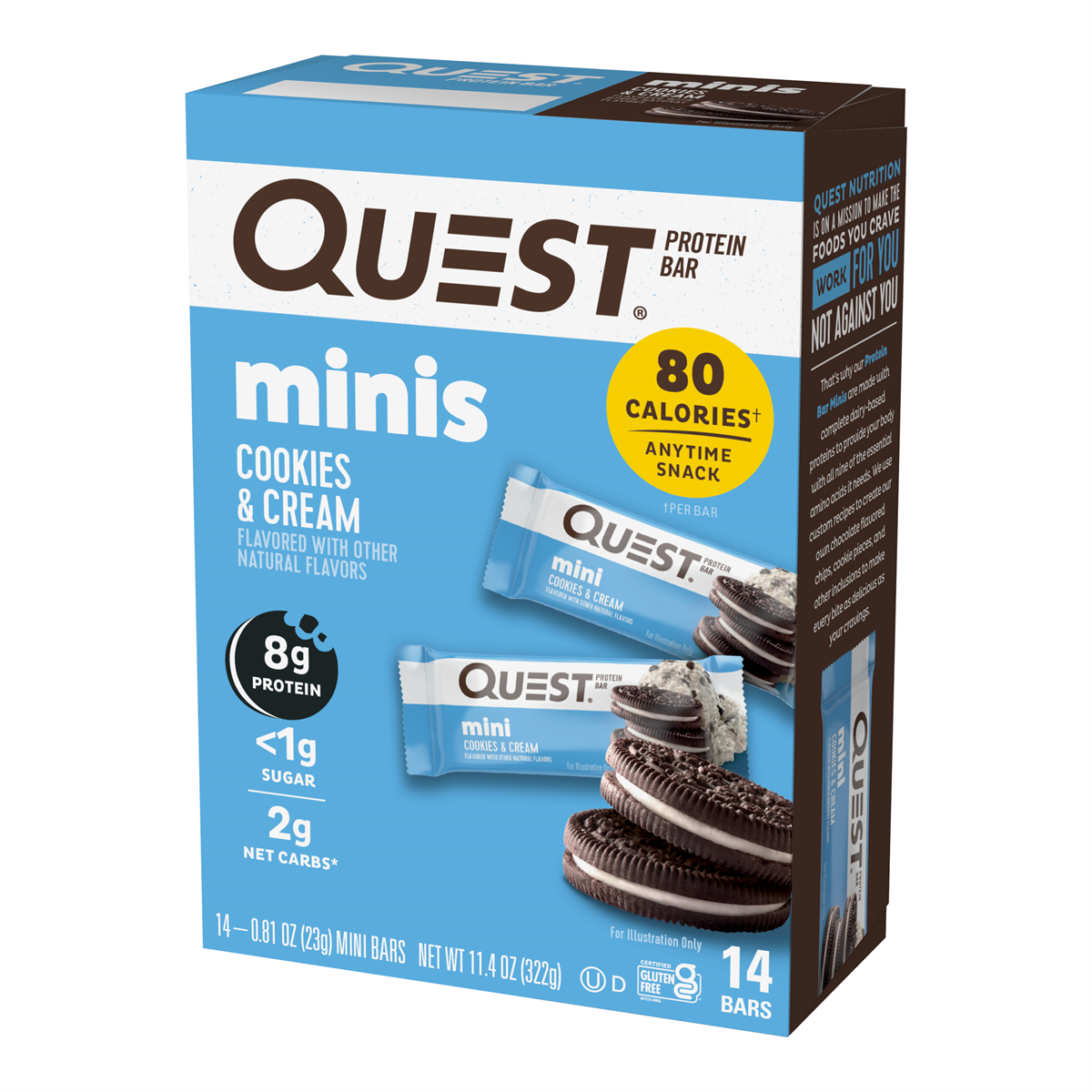 Quest Nutrition Mini Protein Bar 8x32g