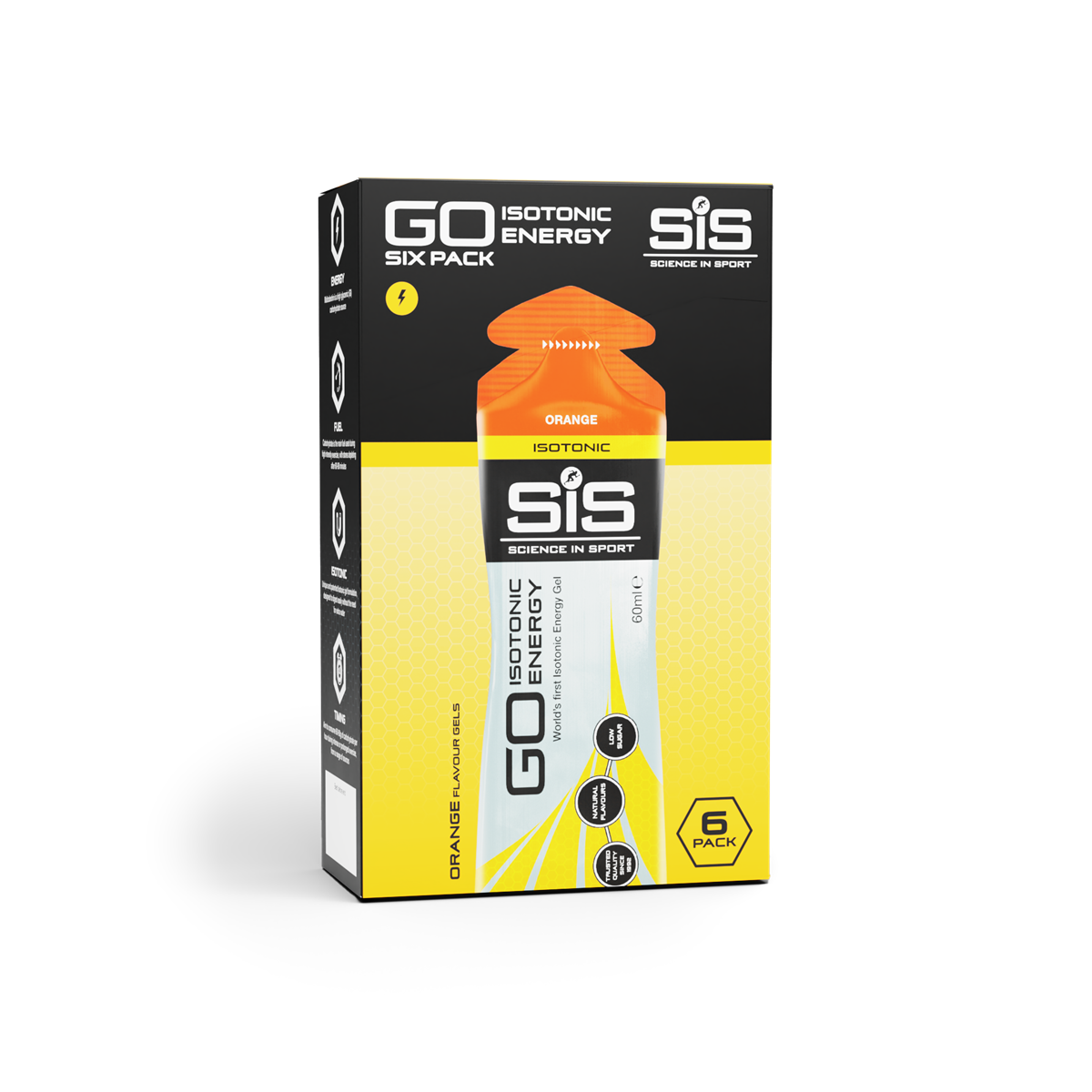 SIS Isotonic Gels 6x60ml