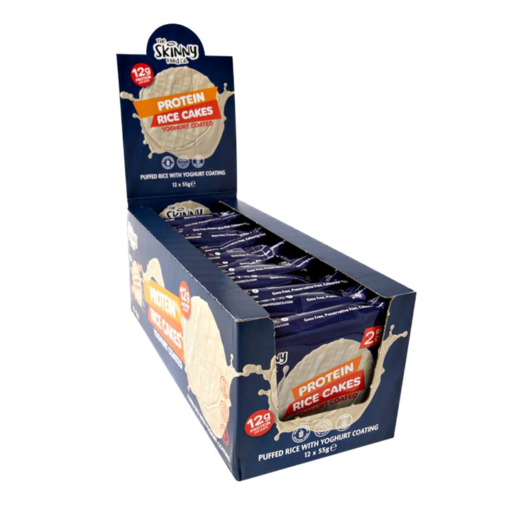 The Skinny Food Co Skinny Rice Cake With High Protein Yoghurt 12x55g