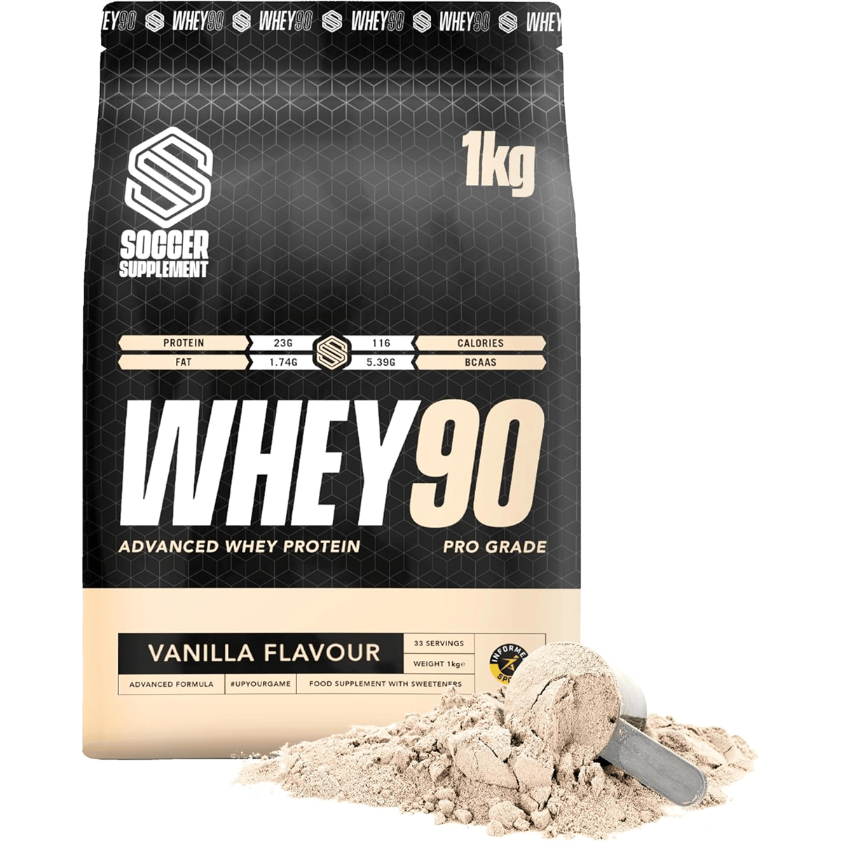Soccer Supplement Whey90 1kg