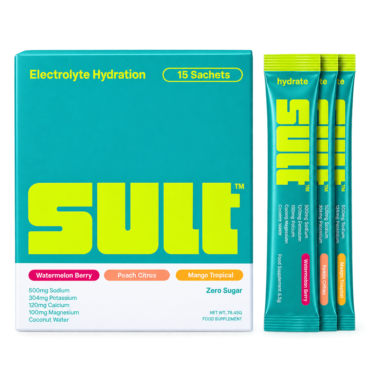 SULT Electrolyte Hydration 15x5.9g
