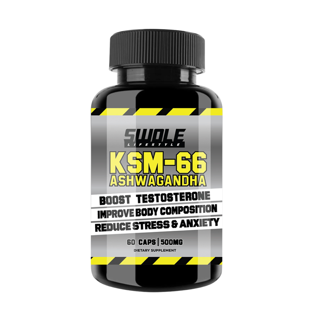 SWOLE Lifestyle Ashwagandha KSM-66 60Caps