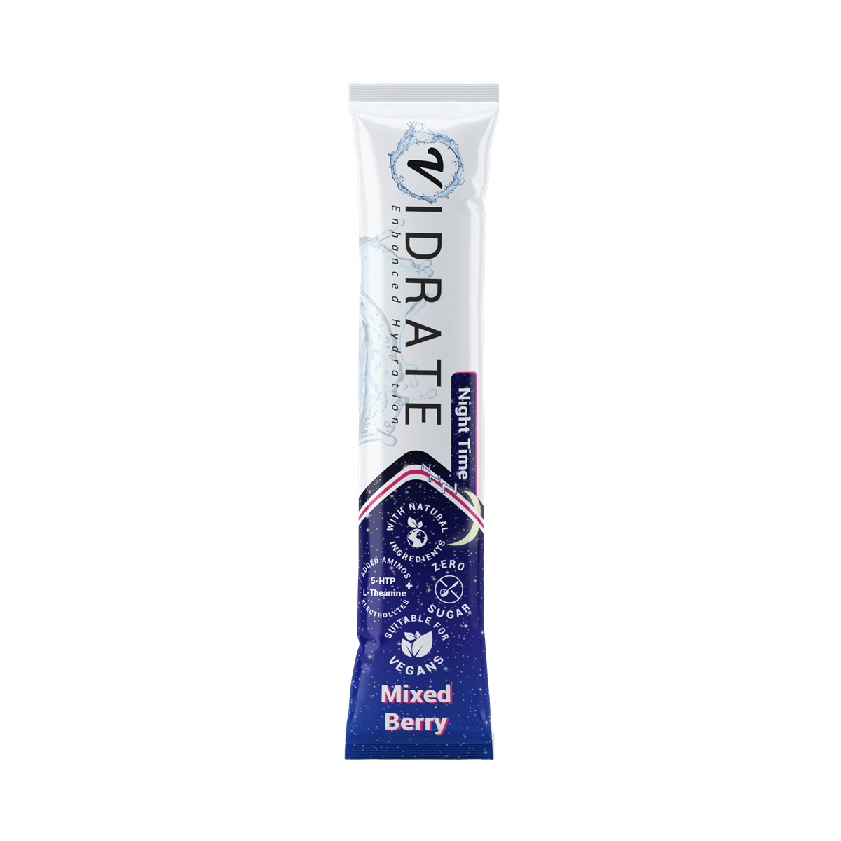 Vidrate Enhanced Hydration 10x3g Night Time (Mixed Berry)