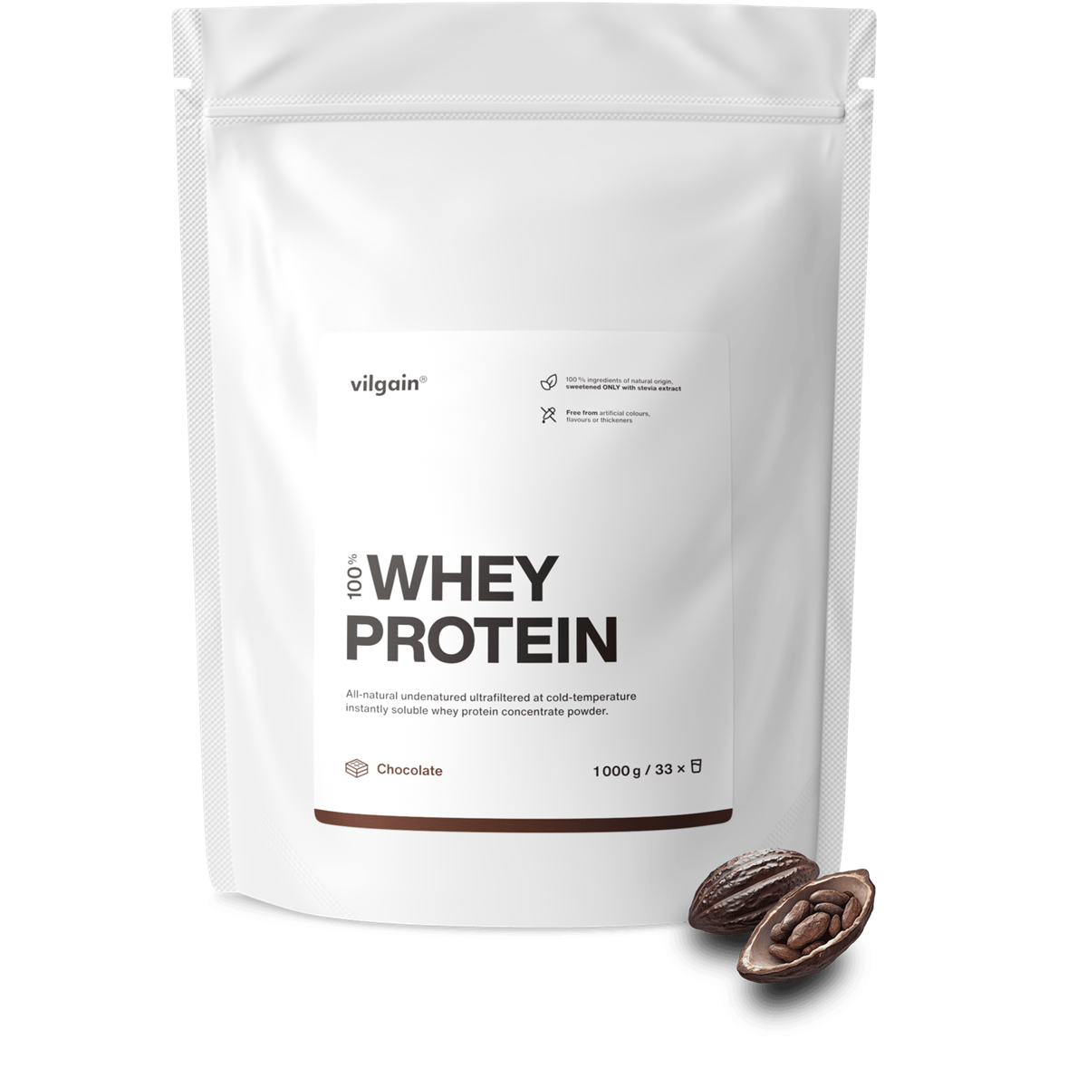 Vilgain Grass-fed Whey Protein 1000g