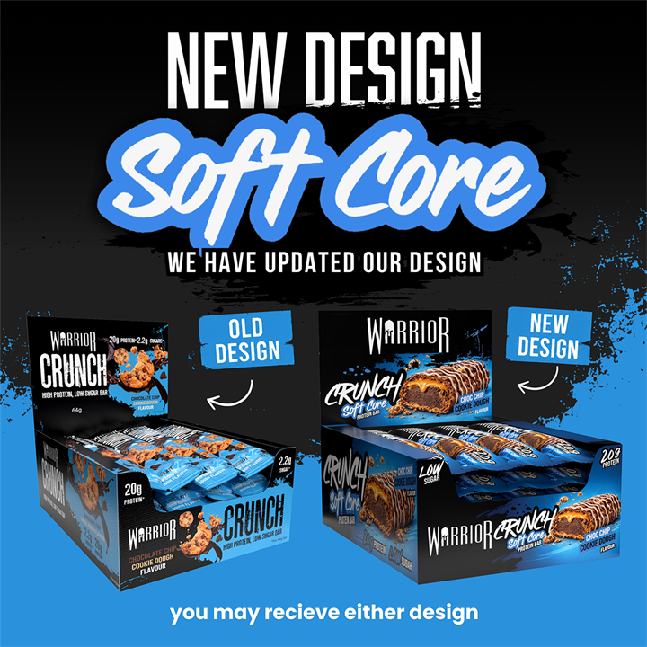 Warrior Crunch Bars 12x64g