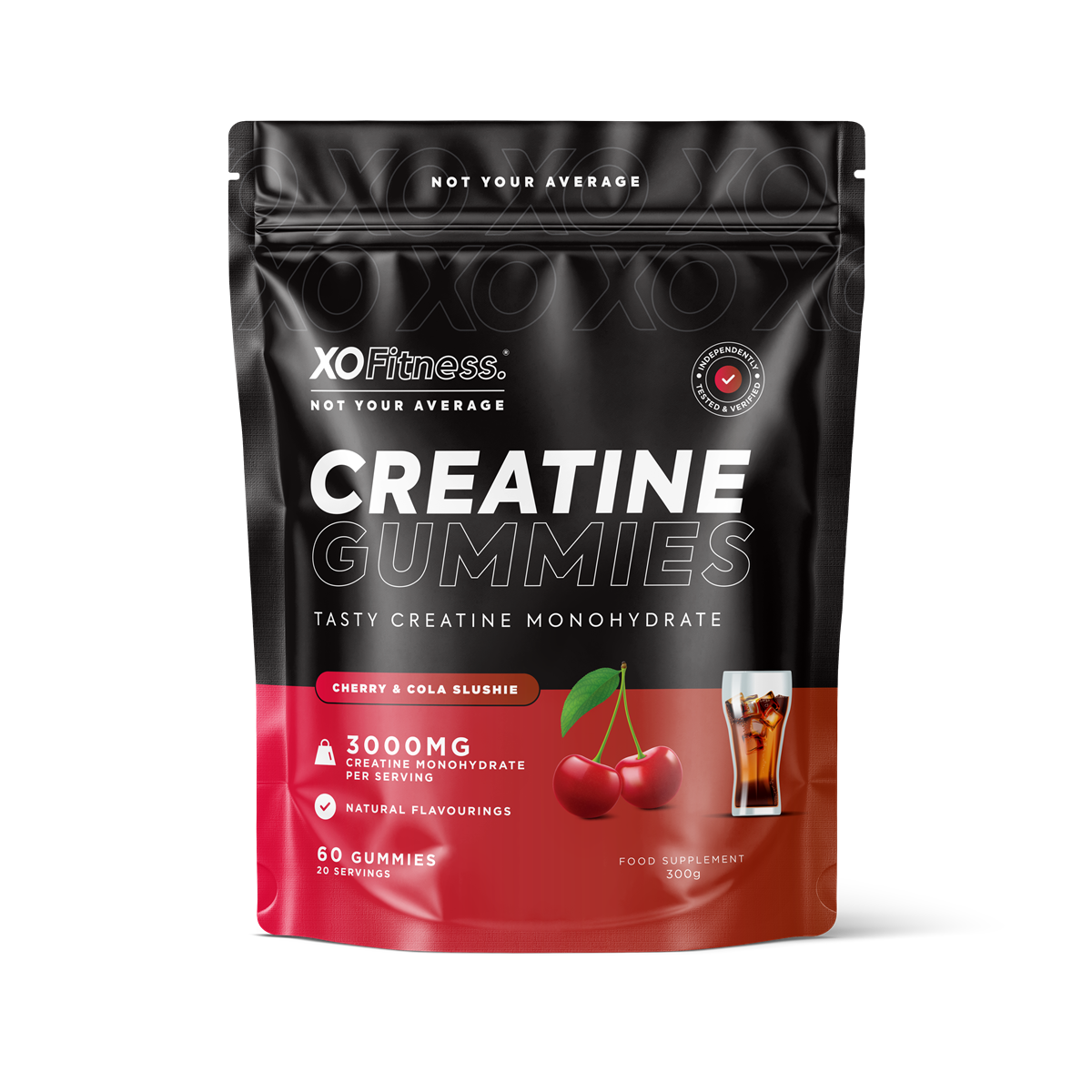 XO Fitness Gummies Dual Flavour 60 Gummies